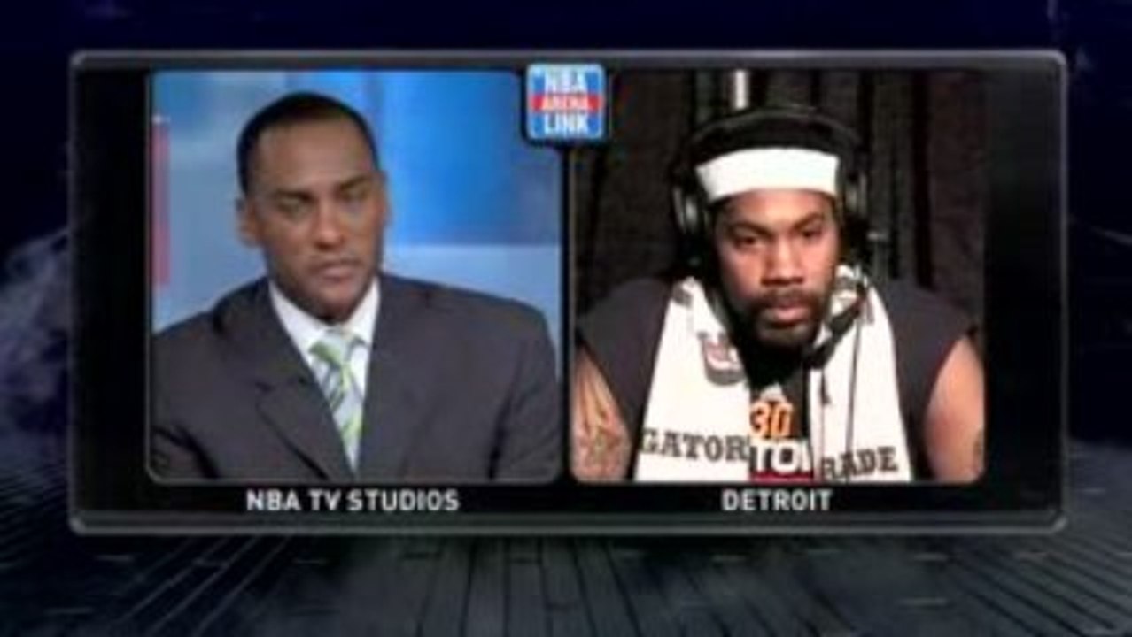 NBA Arena Link Rasheed Wallace April 12 2009