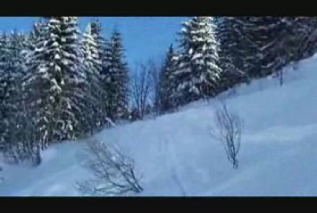 montage saison de ski 2008/2009 au grand bornand