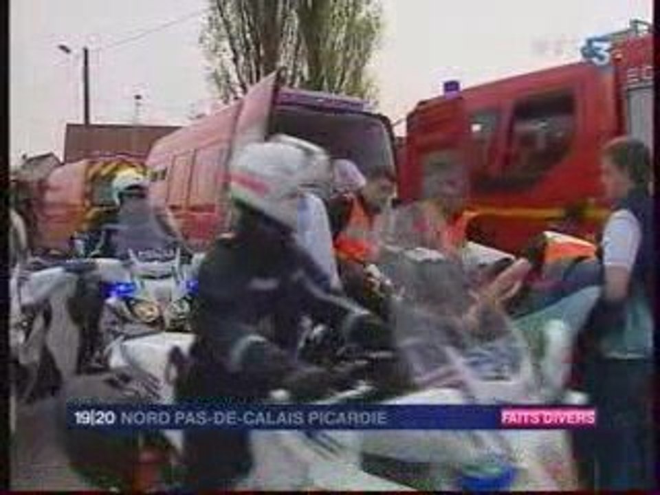 grave accident . Paris-Roubaix 2009