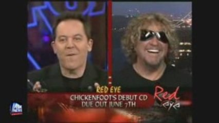 Sammy Hagar on Fox News Red Eye promoting Chickenfoot