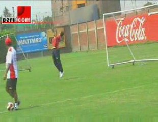 Peru.com: La selección Sub 17 trabaja en Videna