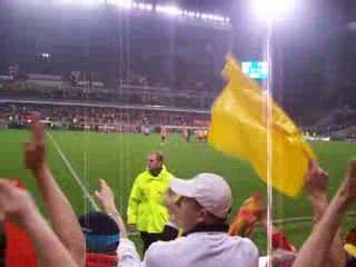 Fin de match lens strasbourg