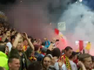 Lens strasbourg les fumigenes