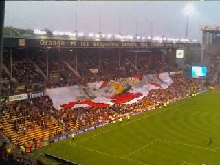 Tifo des red tigers le 130409 lens strasbourg