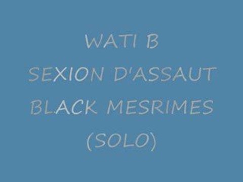 BLACK MESRIMES (solo)