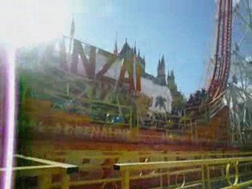 Manege Banzaï à la foire du trone de Nantes