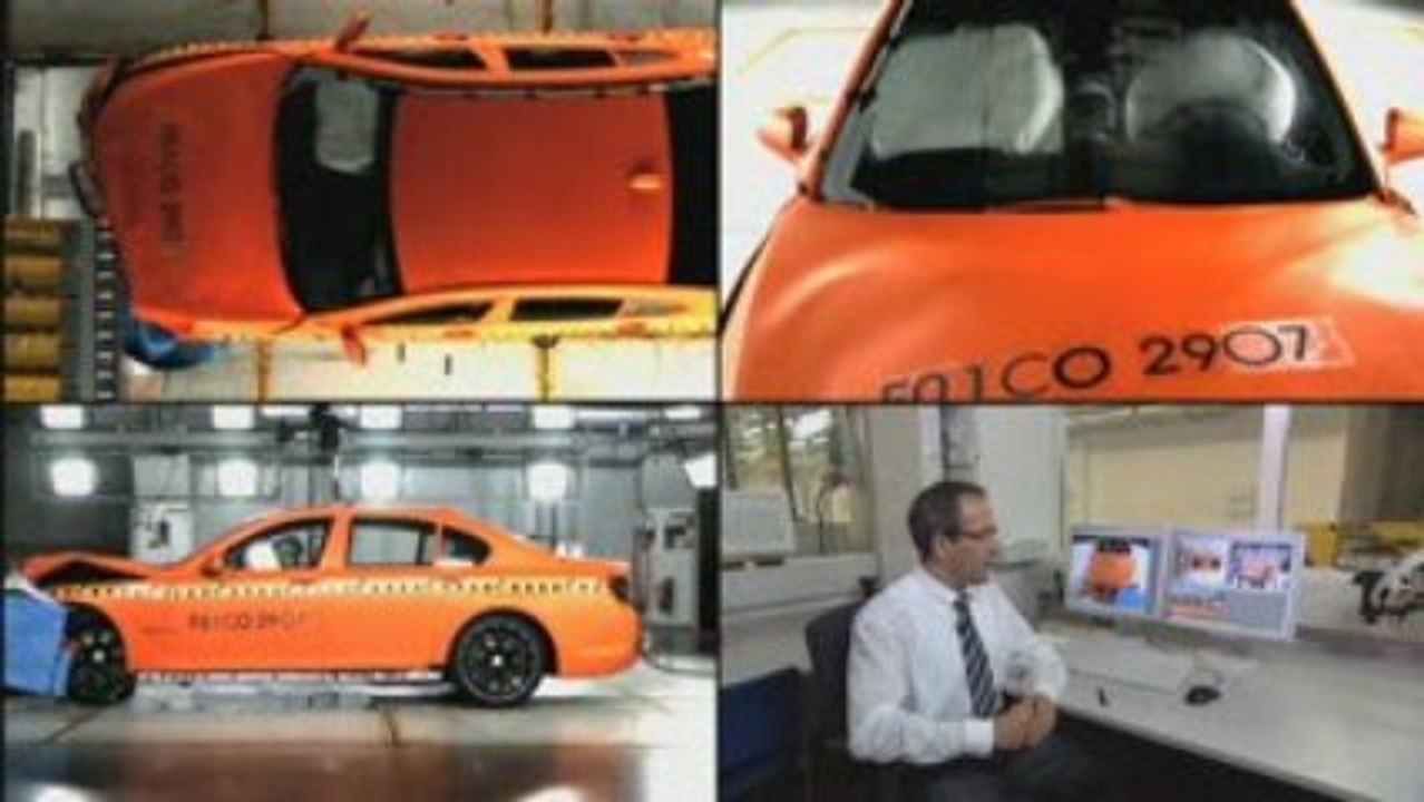 BMW 7 Series crashtest