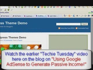 Techie Tuesday - Usine Ad Optimized Blog Templates