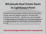 Wholesale Real Estate Deals In Lighthouse Point