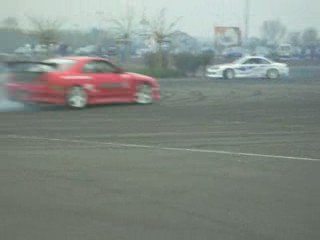 Video 5 de demonstration de drift a montluçon le 12 avril