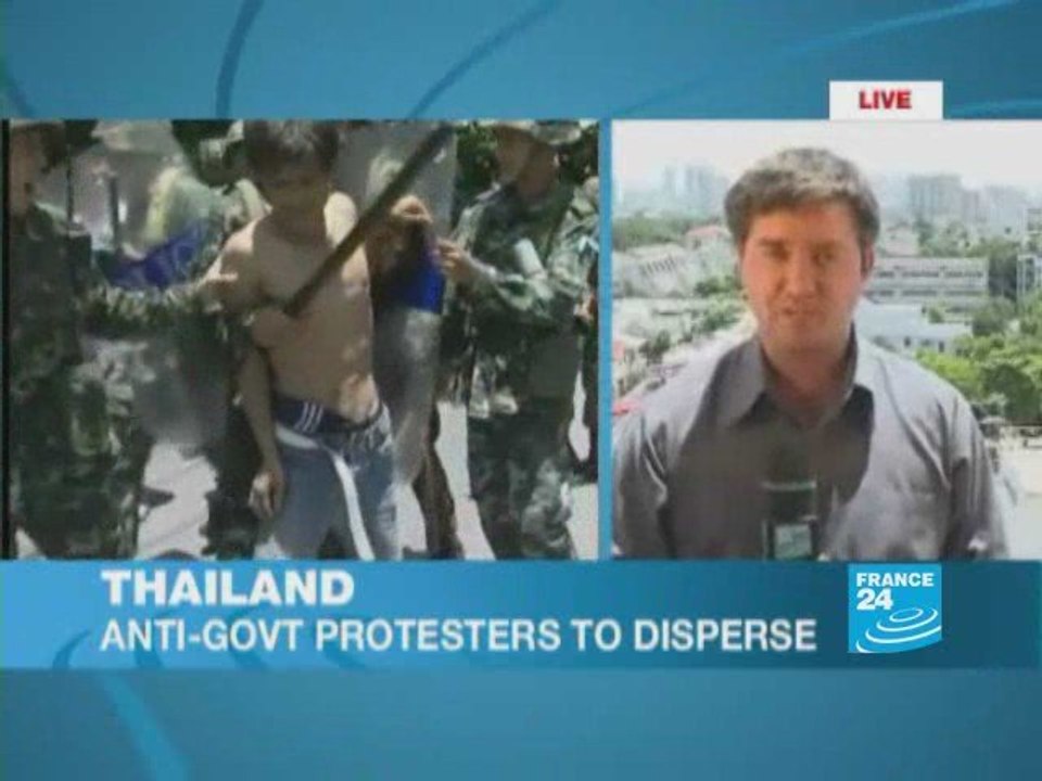 Thailand: anti-govt protestors to desperse