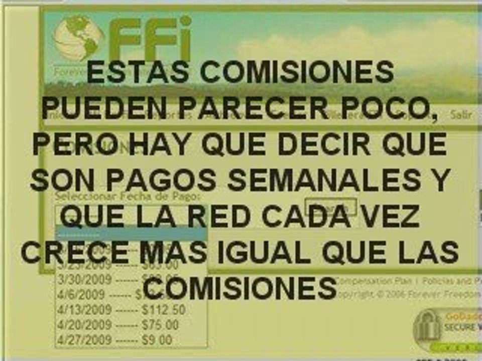 Prueba de Pagos Recibidos # 1 de Fone Feeder Internationa...