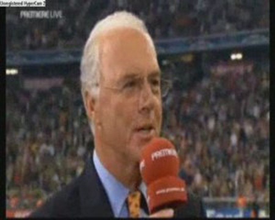 Bayern münchen : barcelona rück halbzeit