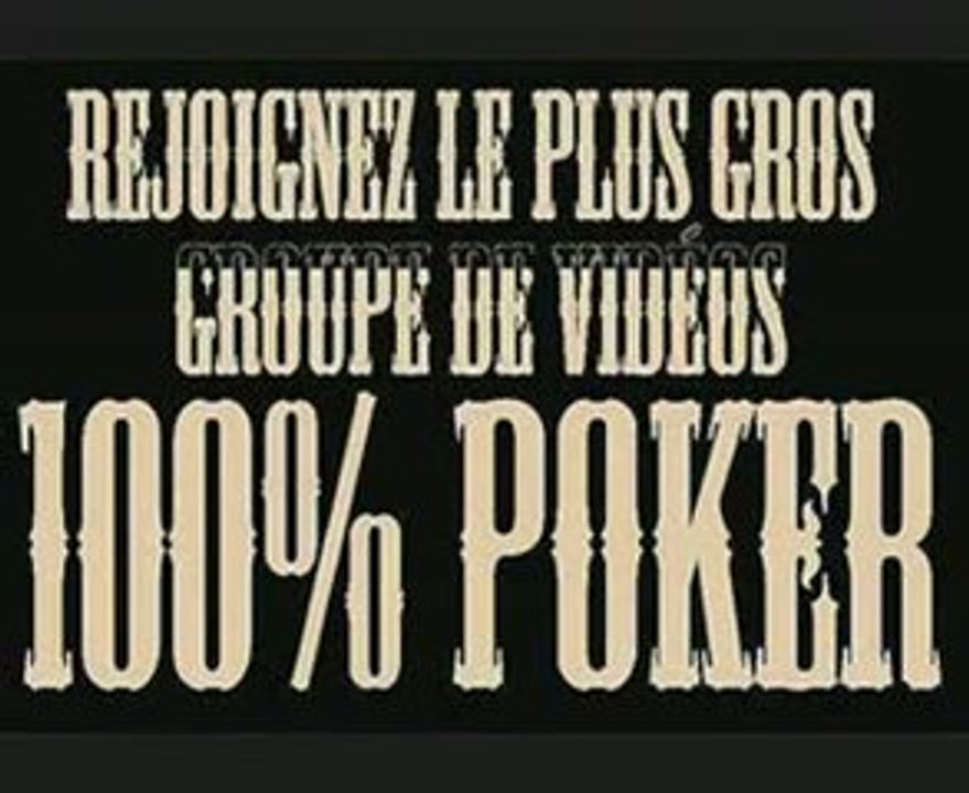 Groupe n°1 de poker