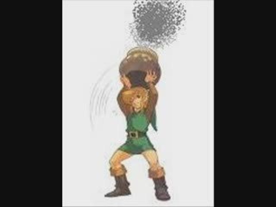 Link smokes pot