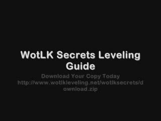 WotLK Secrets