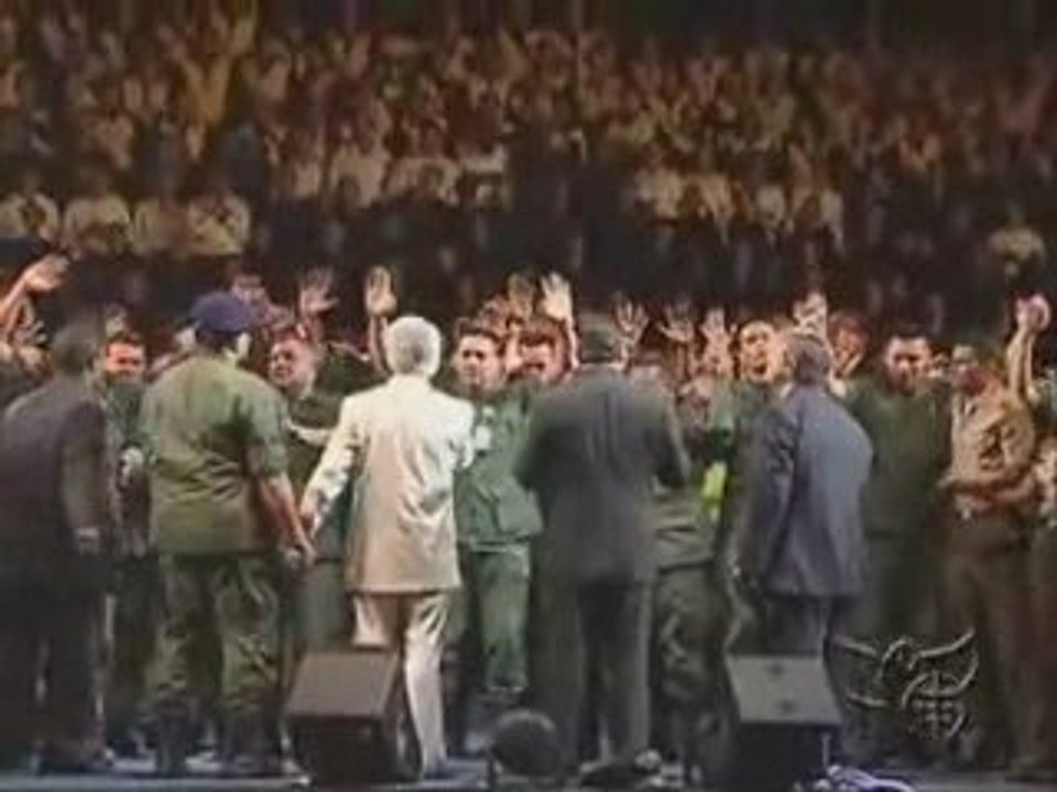 Benny Hinn - 'FIRE' Falling on Military Personnel