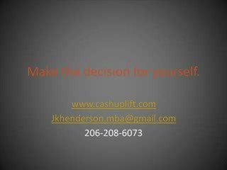 Change You Situation--Take Action