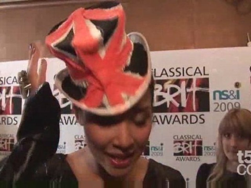 Myleene Klass celebrating British fashion and Classical B...