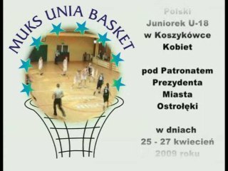 Ćwierćfinały Mistrzostw Polski Juniorek w koszykówce