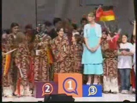 Ödül töreni Almanya 7.Türkçe Olimpiyatları