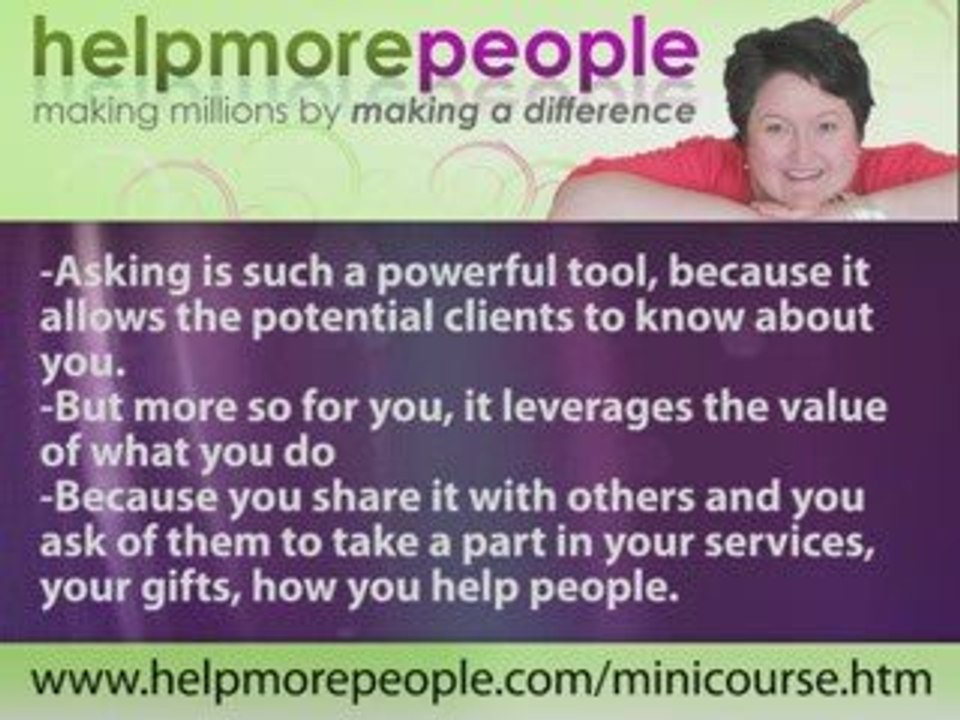 Relationship Marketing Tips: Are You Asking for Business?