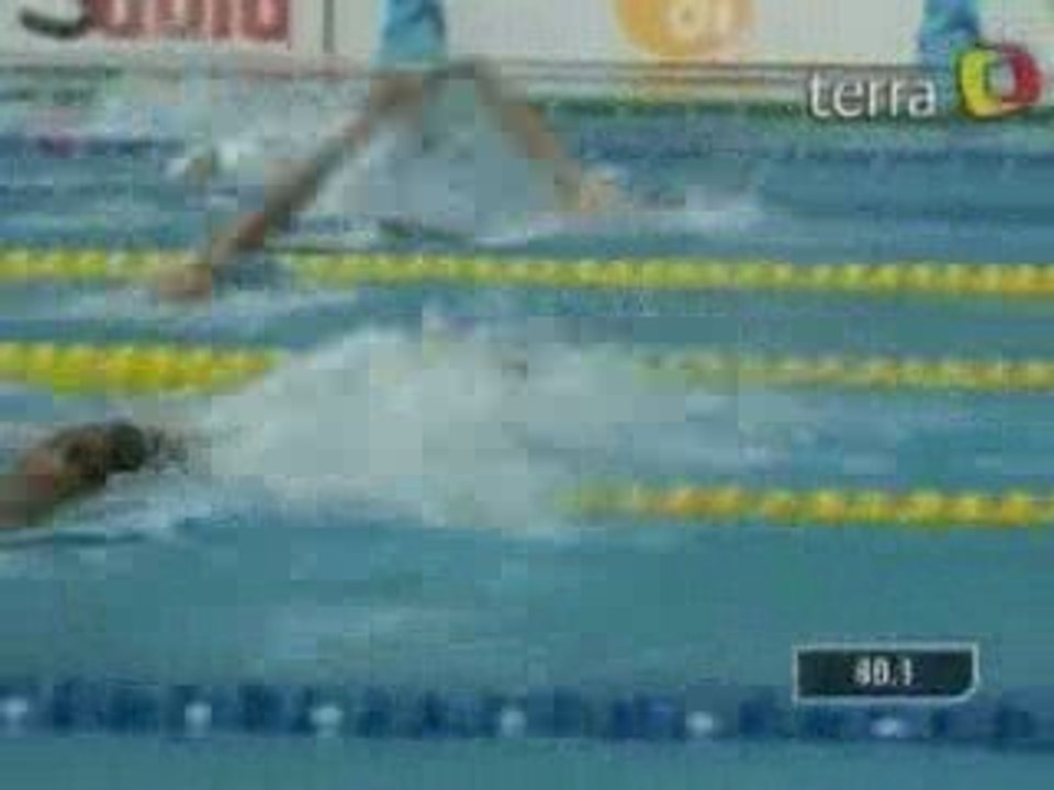 Natación Fem Julia Smit es primera en 100m