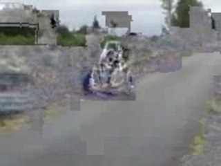 derapage en kart cross