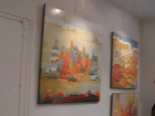 Vernissage de Laurence MAUVIEL  2 Avril 2009