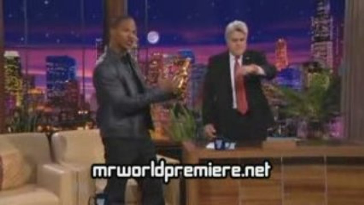 Jamie Foxx Jay Leno Int