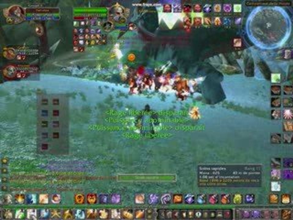 wow down  Mont hyjal