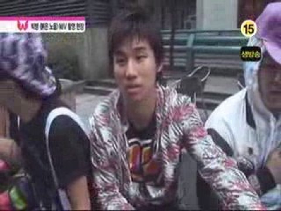 Big Bang Making of Sunset Glow MV 08.11.28