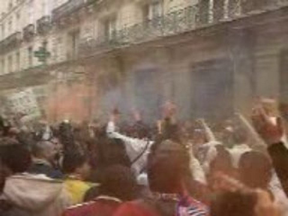 nimes montpellier ambiance avant le match