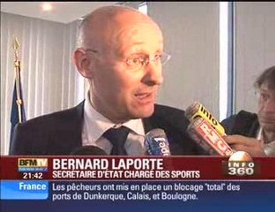 Laporte, Bédier, Wilmotte sur BFMTV