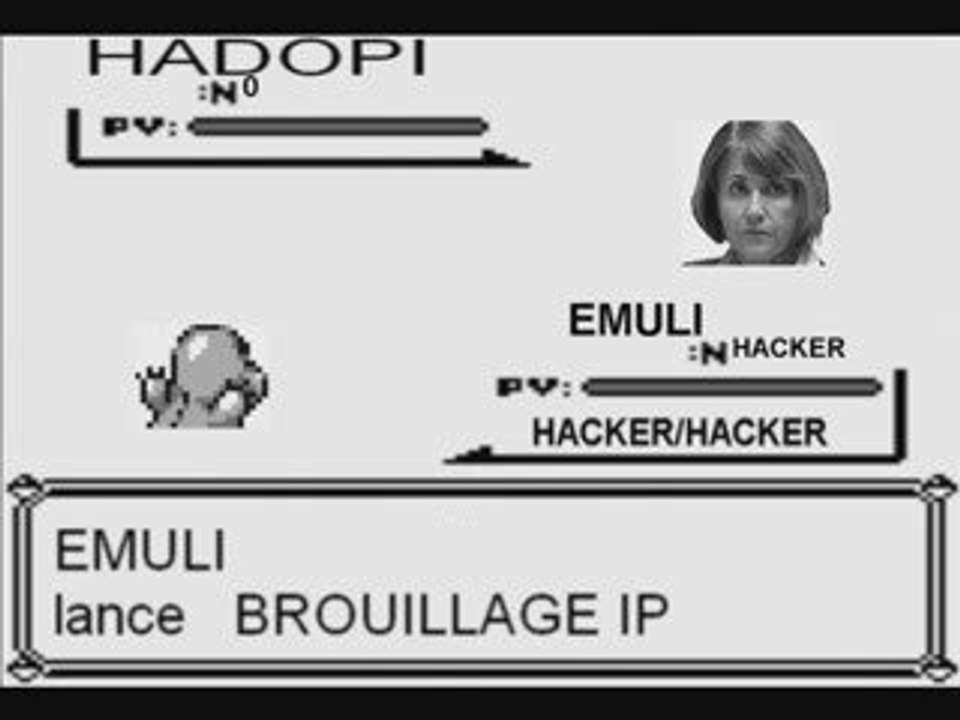 Comment capturer HADOPI dans Pokémon?