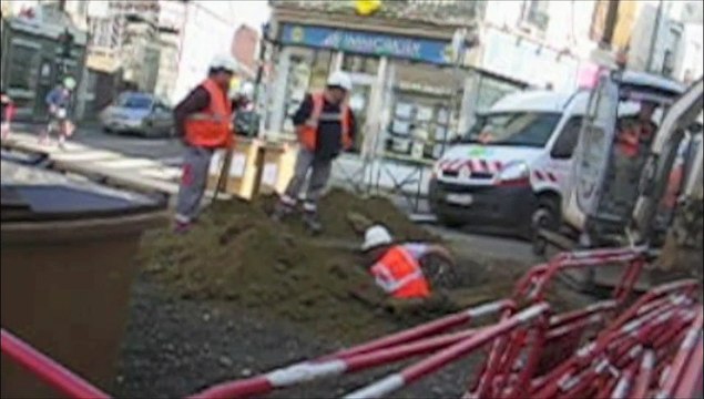 Clermont, travaux rue de la République