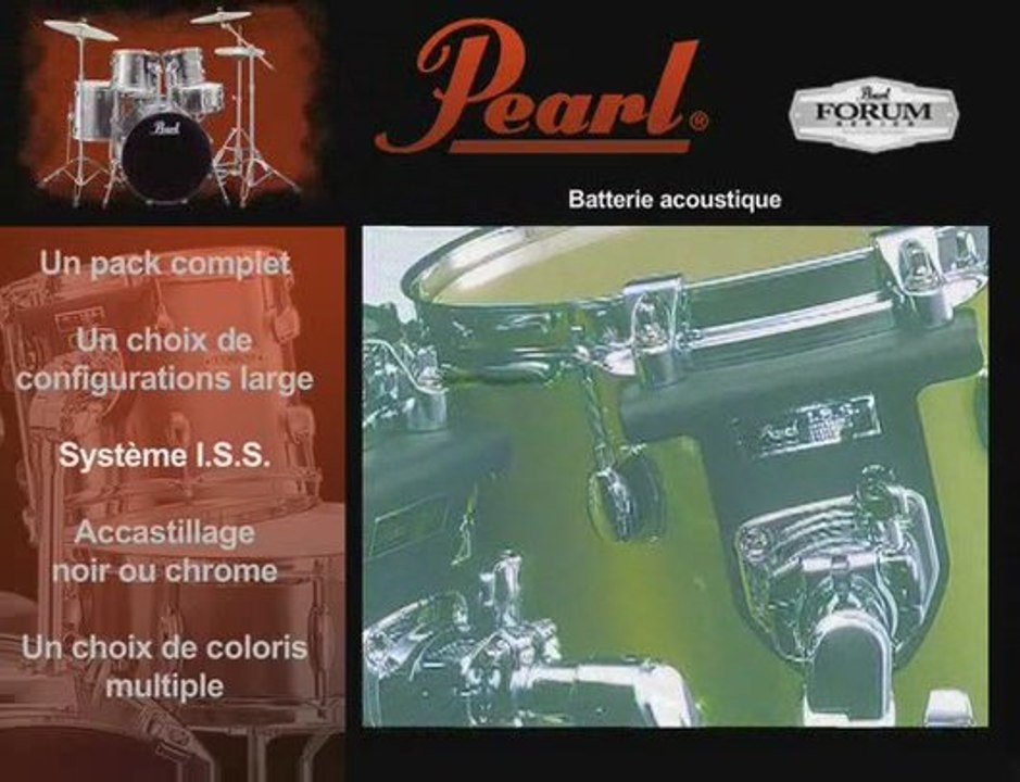 Batterie Pearl Forum FZ (La Boite Noire)