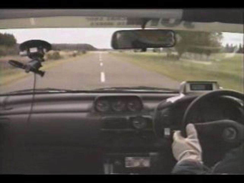 309 Km/h en Subaru sur route