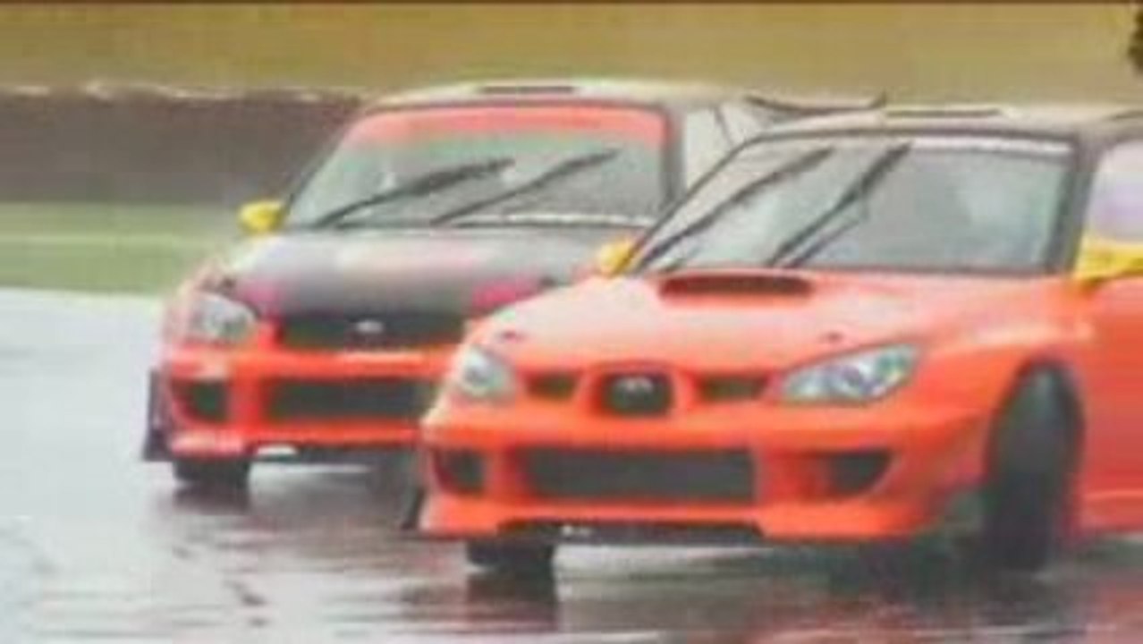 Subaru drift show