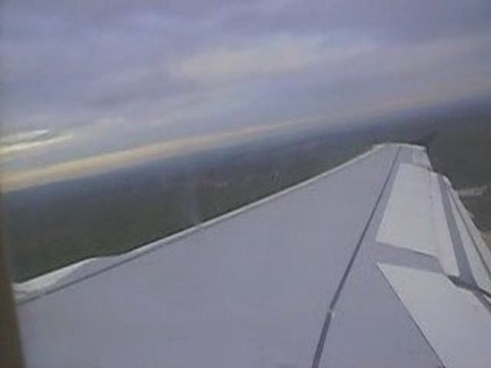 décolage de l'avion