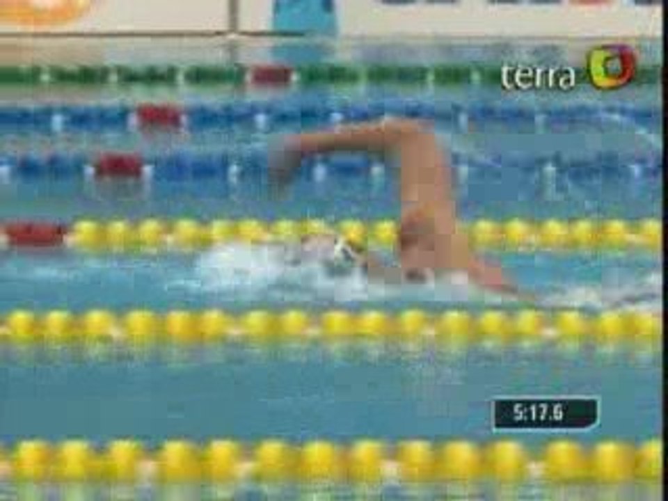 Natación Fem EEUU rompe récord en 4x200m