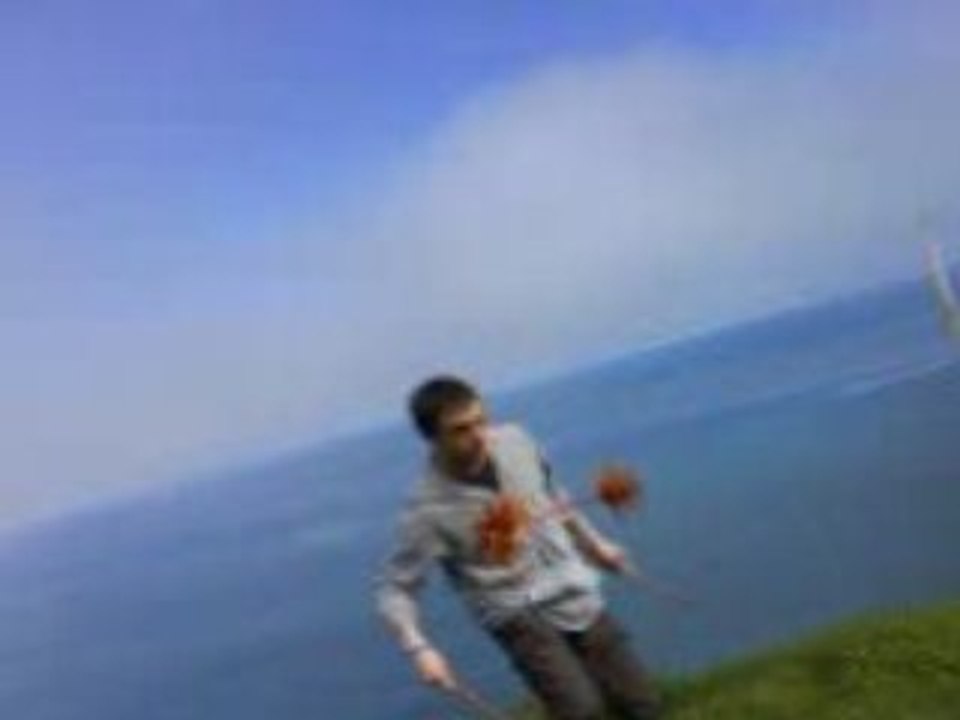 Baton du diable / Devil stick at Old Head of Kinsale