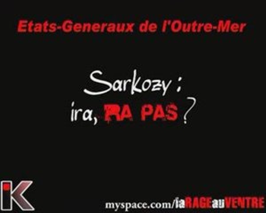 Etats Generaux de l' Outre Mer : Sarkozy ira, ira pas ?