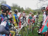 Stage à Vogué cyclisme comité Savoie cadets