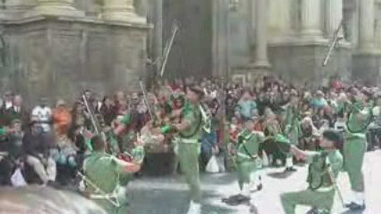 Escoltas de la procesion Viernes Santo Murcia los Salcillos