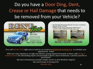Paintless Dent Repair for auto