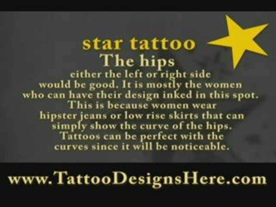 Star Tattoos-The 5 Best Spot to Ink Your Next Star
