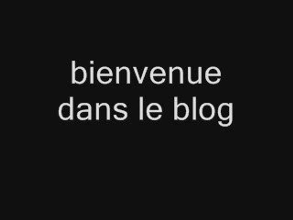 voici mon blog