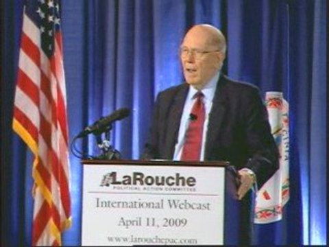 Webcast de Lyndon LaRouche - 11 avril 2009