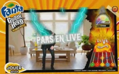 Fanta Guitar Hero Wolrd Tour Gitanos-91 Chant 105368 poin...